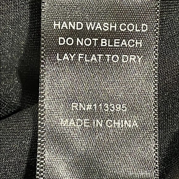 Ark & Co Black Sequin Scoop Back Shirt Sleeve Dress S - Picture 16 of 16